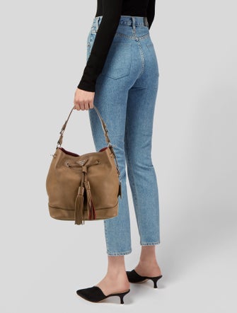 Prada Leather Bucket Bag PM