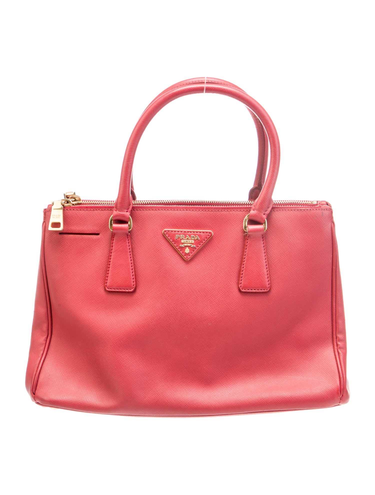 Prada Saffiano Leather Galleria Double Zip Medium