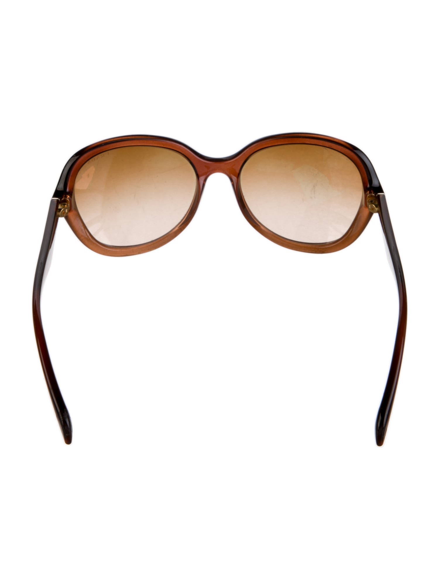 Prada Signature Logo Oversize Sunglasses
