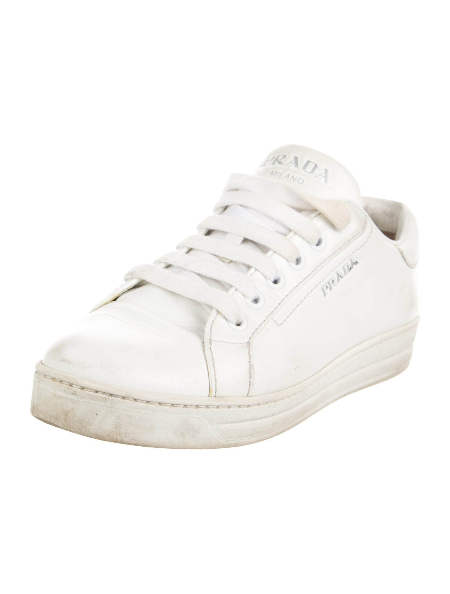 Prada Leather Sneakers