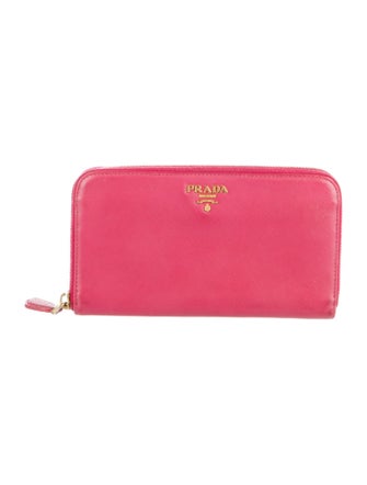 Prada Saffiano Lux Leather Continental Wallet