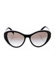 Prada Cat-Eye Gradient Sunglasses