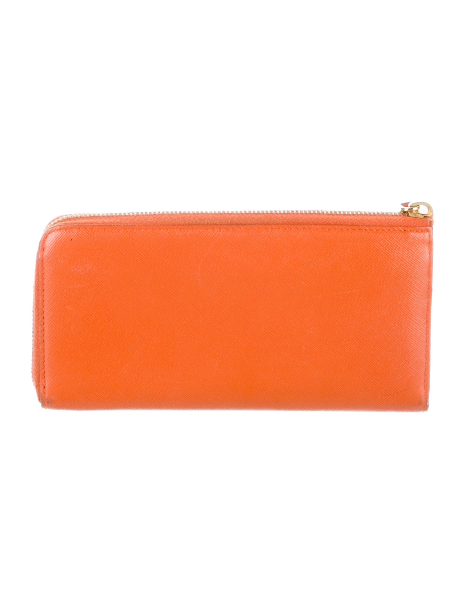 Prada Saffiano Lux Leather Continental Wallet