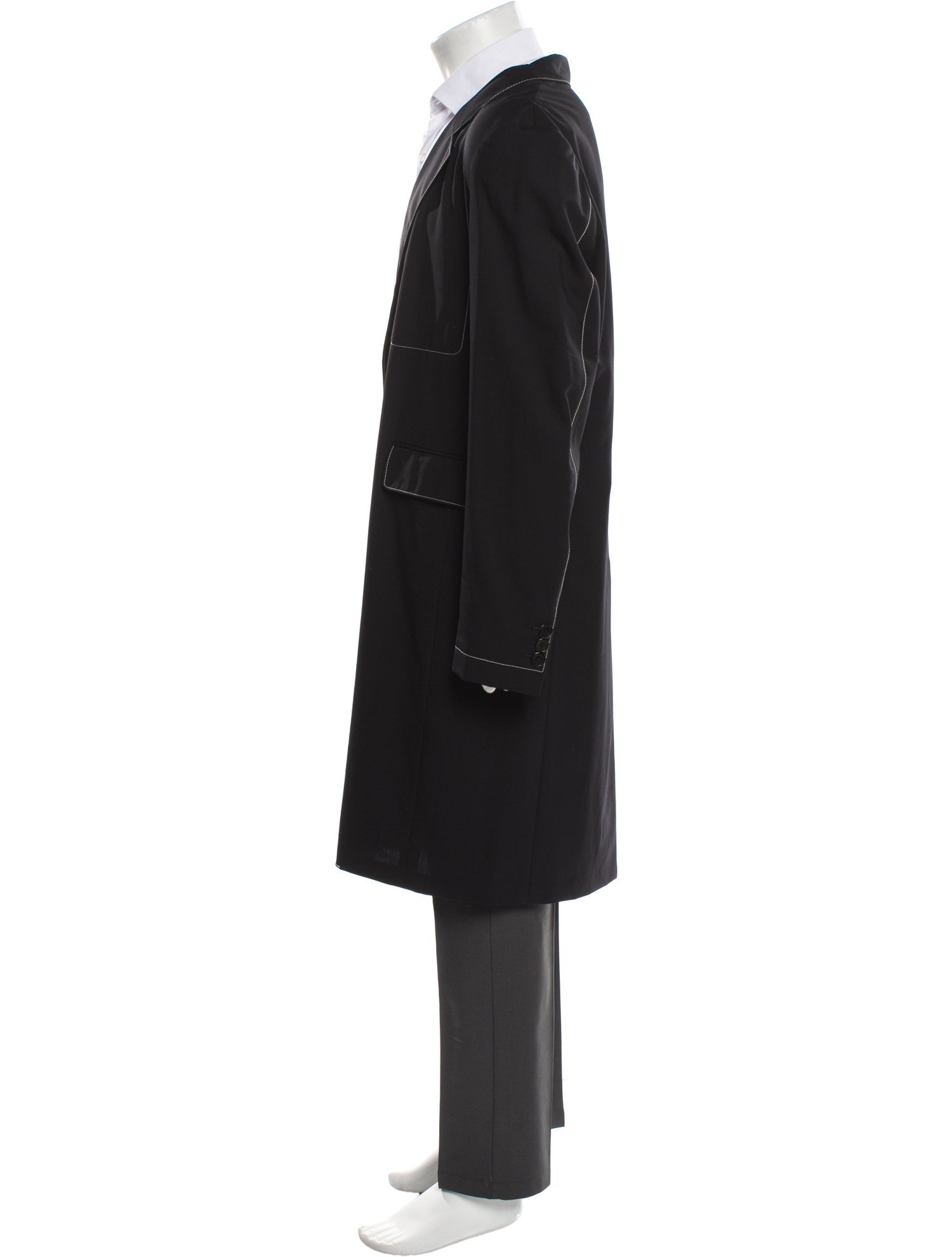 Prada 2015 Virgin Wool Overcoat