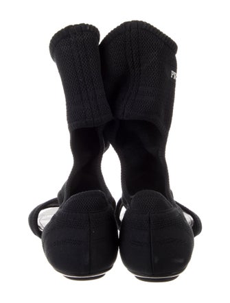 Prada Cutout Accent Gladiator Sandals