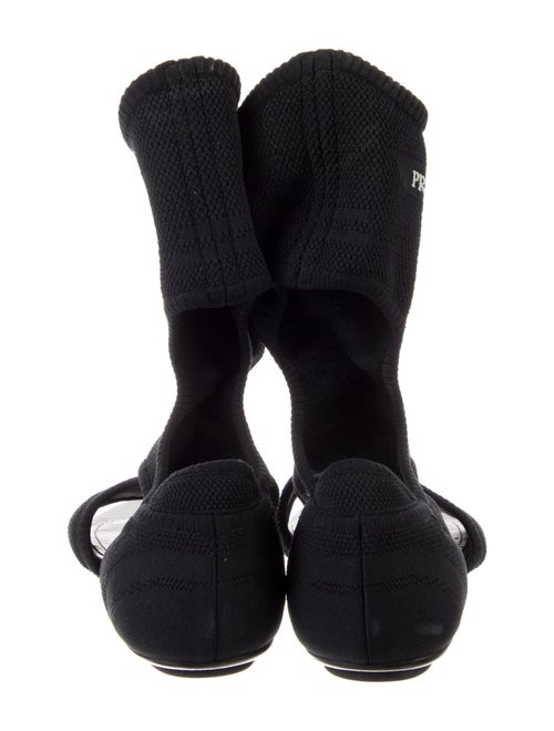 Prada Cutout Accent Gladiator Sandals