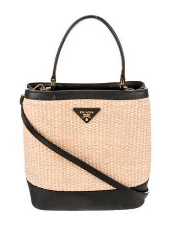 Prada Raffia Grass Panier Medium