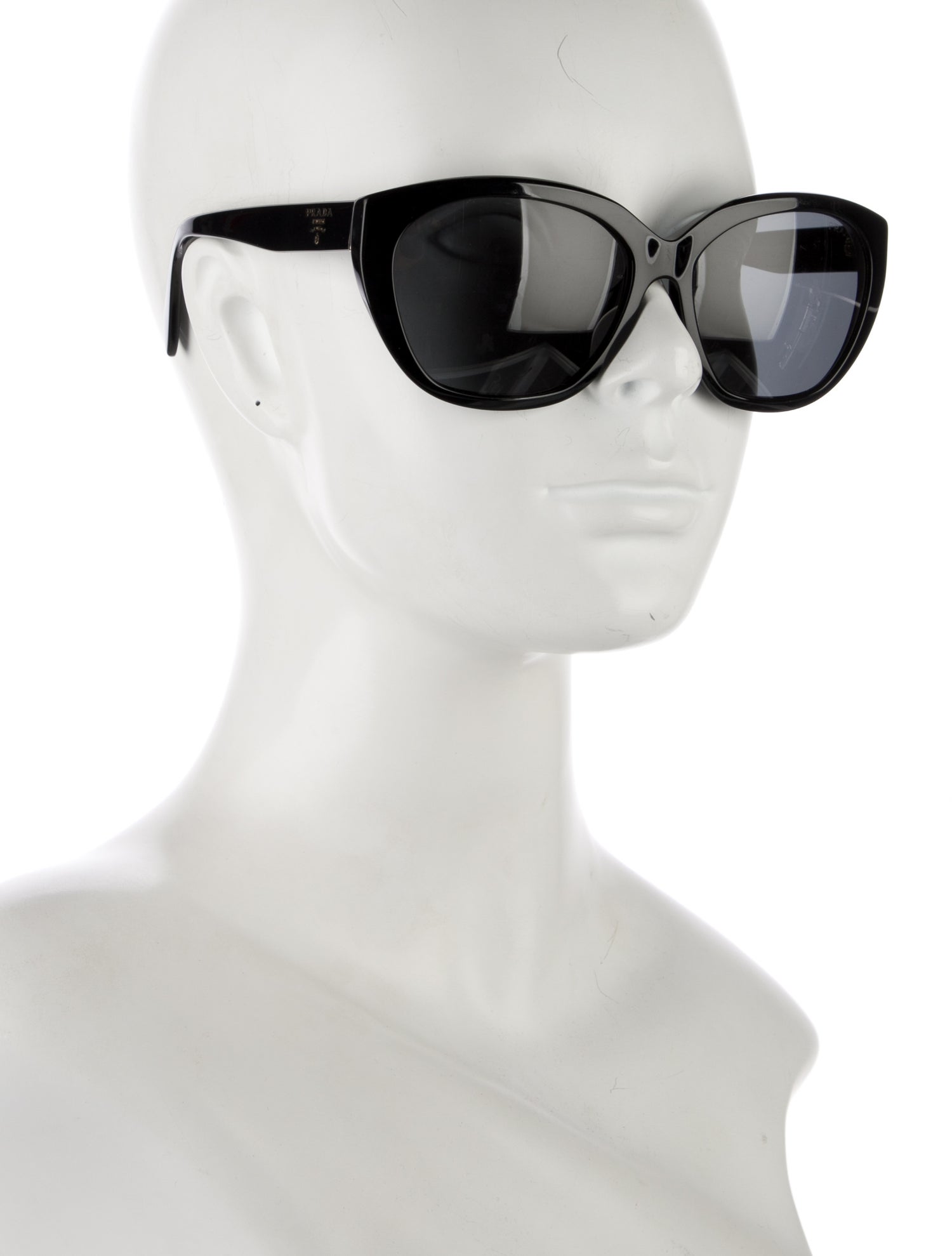 Prada Cat-Eye Tinted Sunglasses