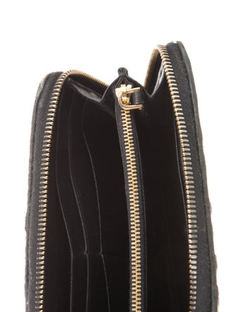 Prada Nappa Gaufre Leather Continental Wallet