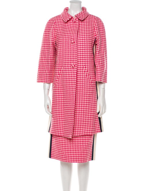 Prada 2017 Virgin Wool Skirt Set