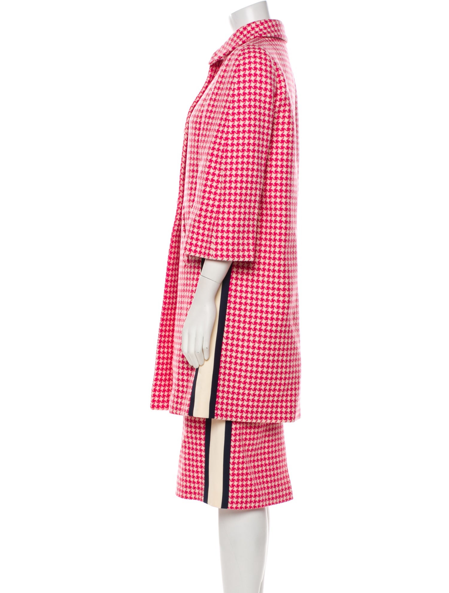 Prada 2017 Virgin Wool Skirt Set