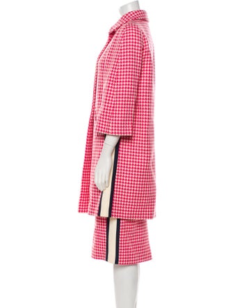 Prada 2017 Virgin Wool Skirt Set