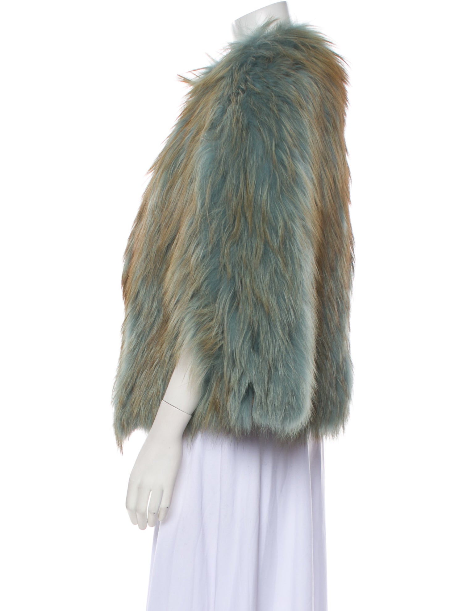 Prada 2015 Fox Fur Jacket