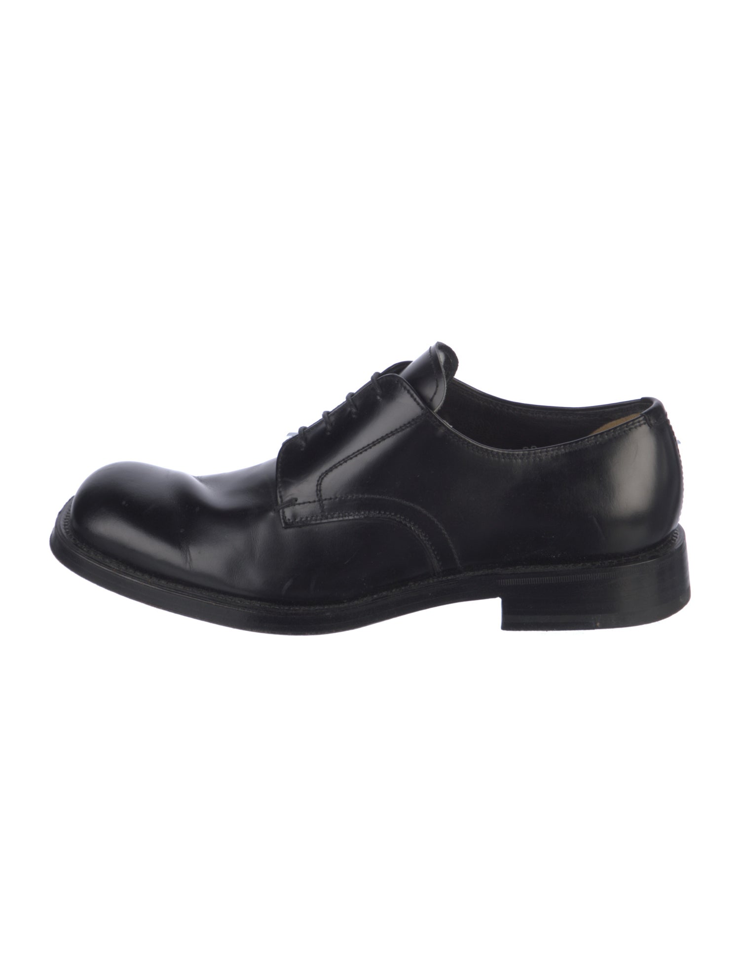 Prada Leather Derby Shoes
