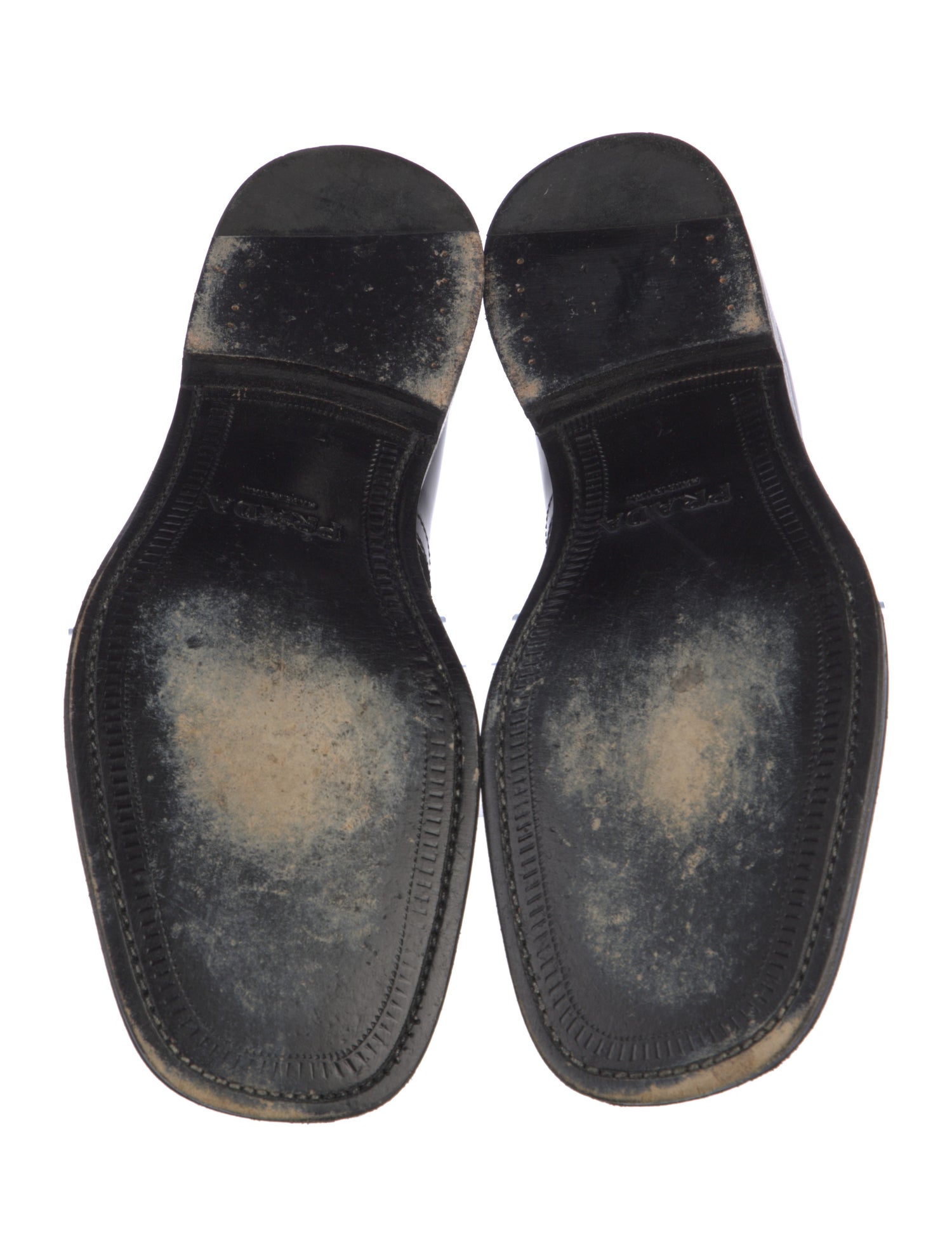 Prada Leather Derby Shoes