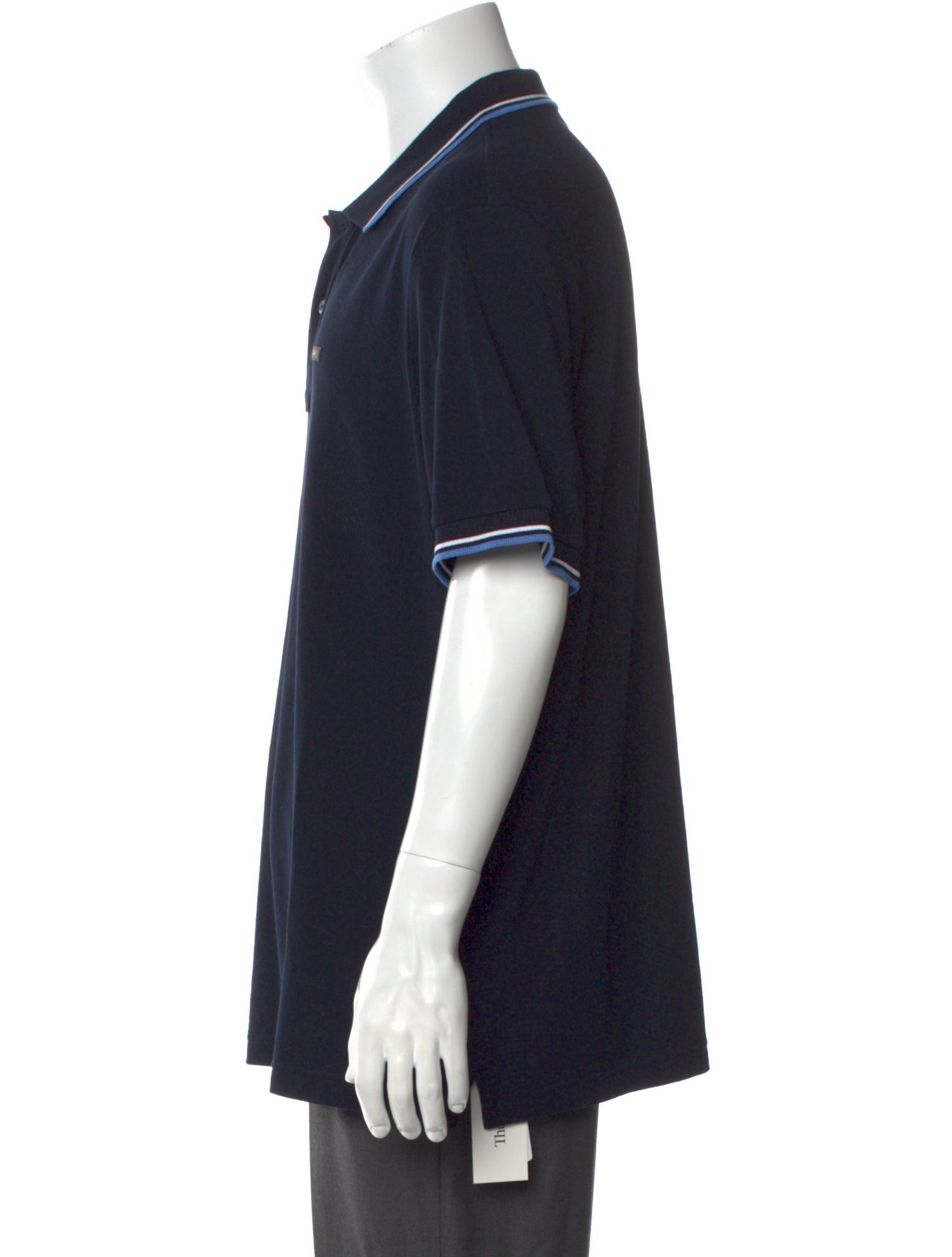 Prada 2020 Striped Polo Shirt