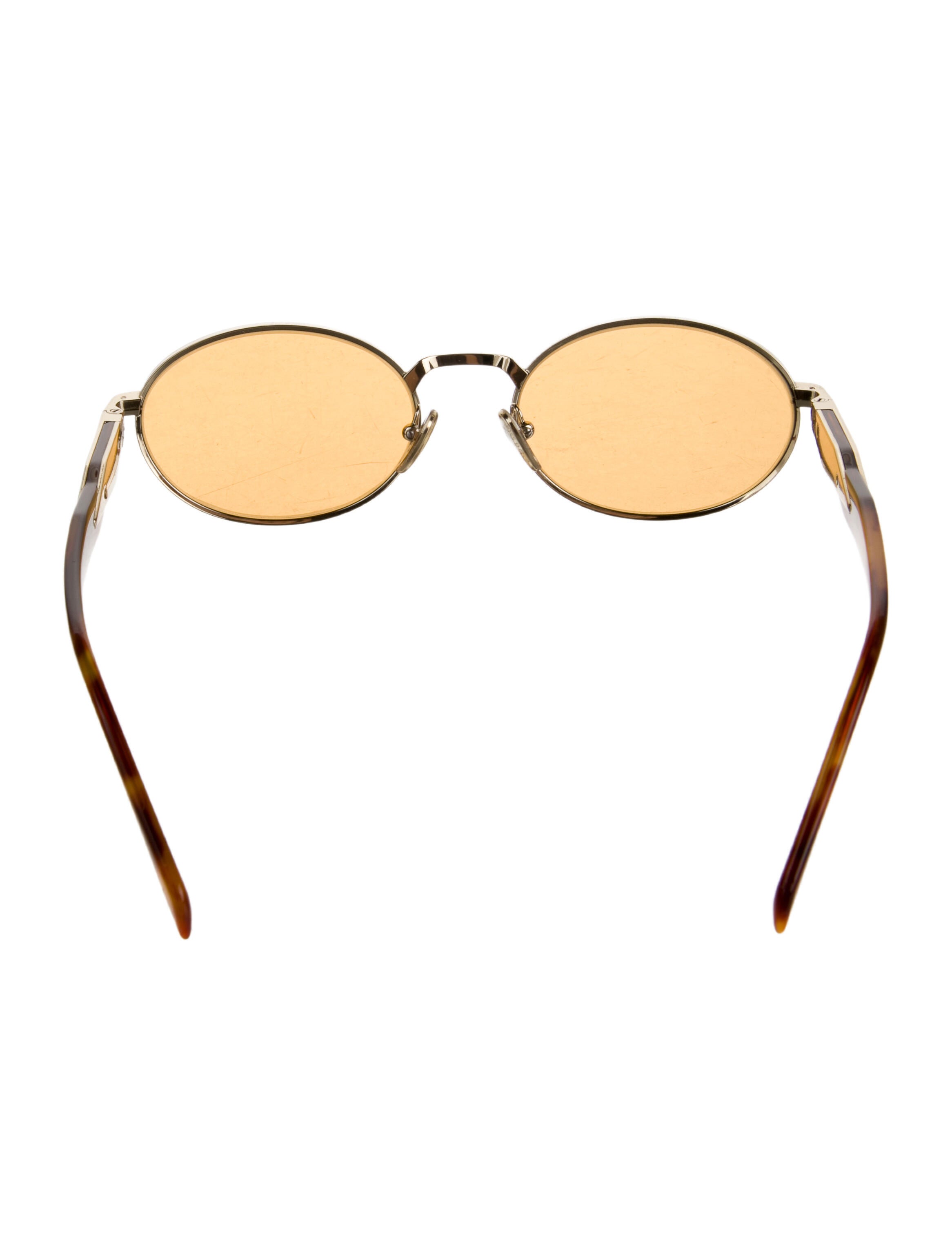Prada Round Tinted Sunglasses