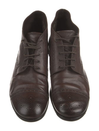 Prada Leather Brogues