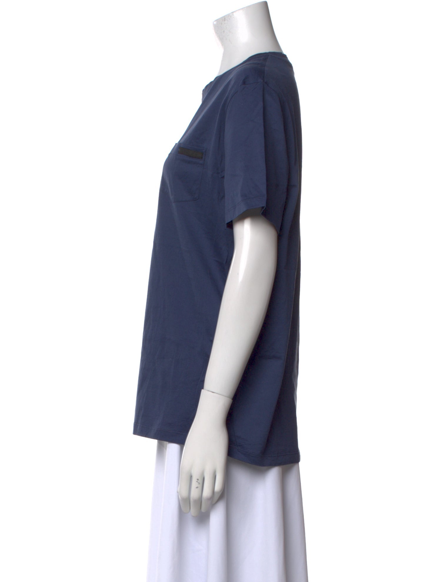 Prada Crew Neck Short Sleeve T-Shirt