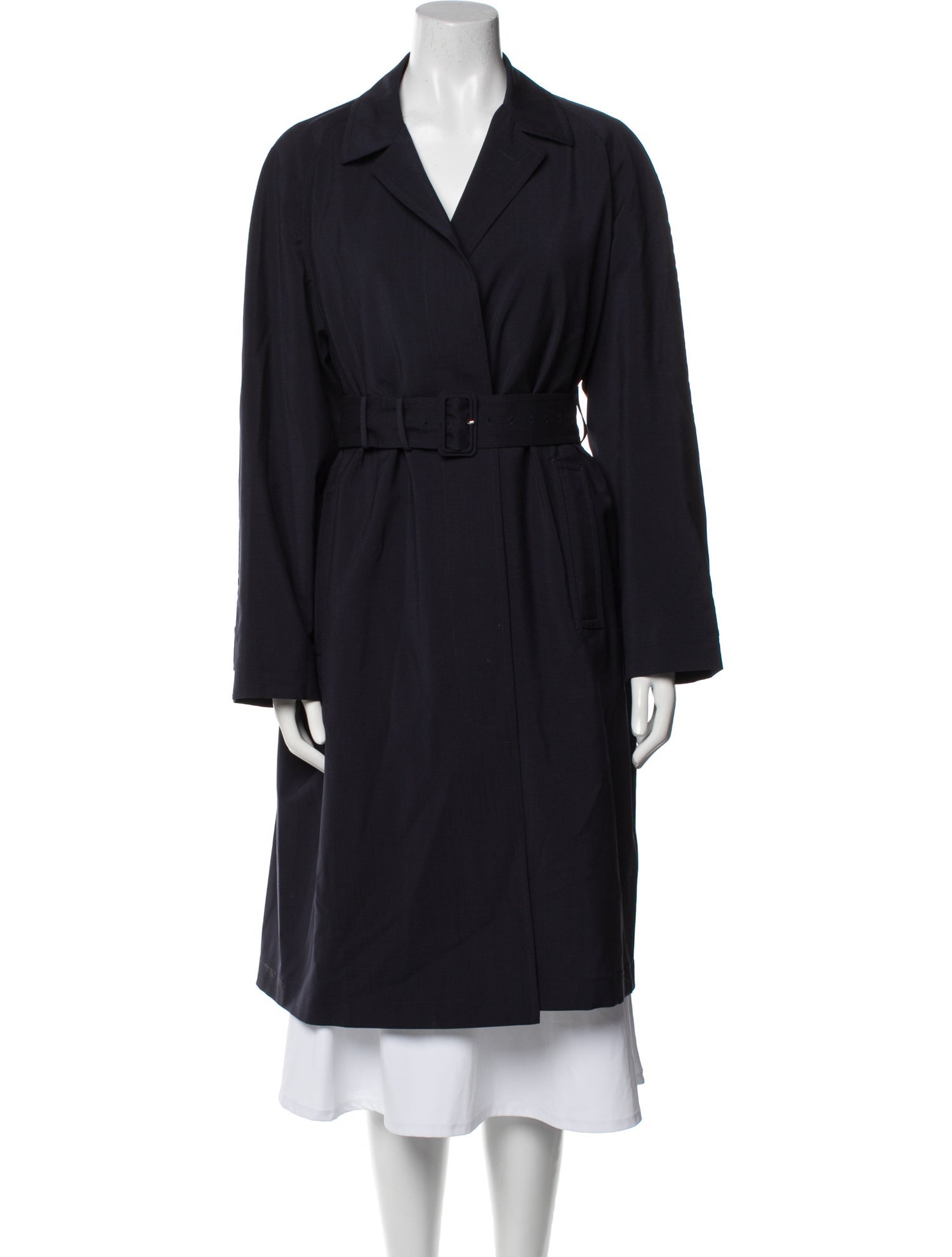 Prada 2023 Virgin Wool Trench Coat