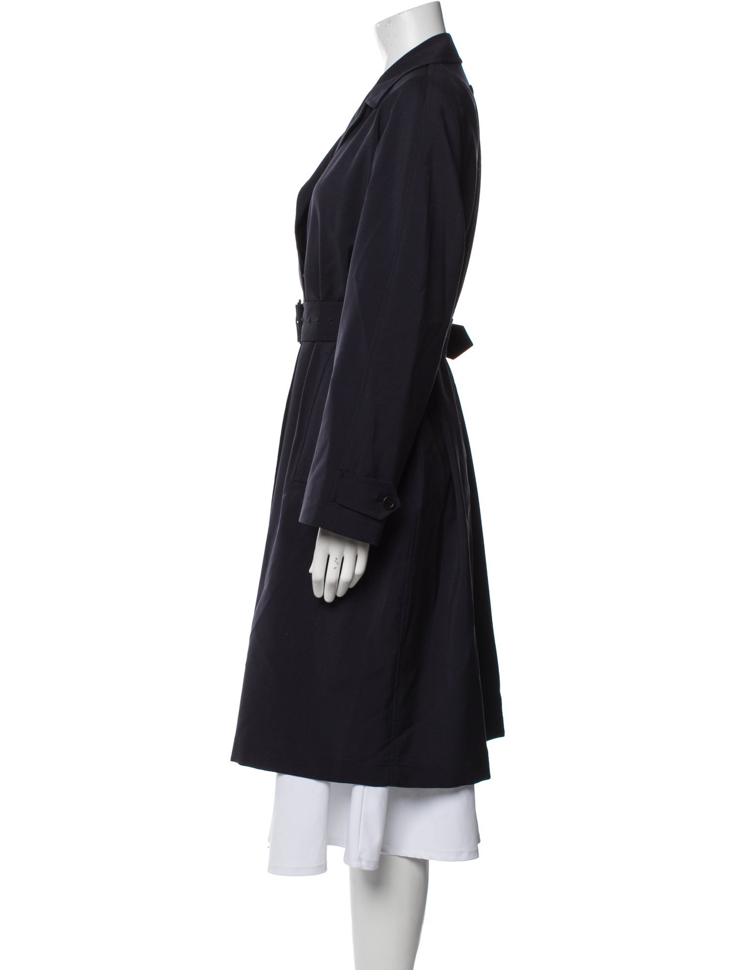 Prada 2023 Virgin Wool Trench Coat