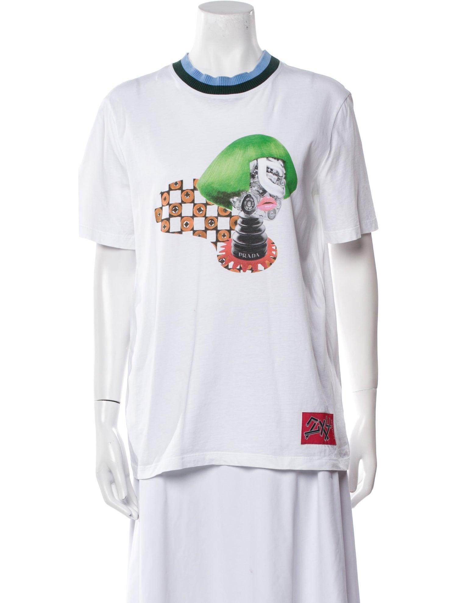 Prada 2017 Graphic Print T-Shirt