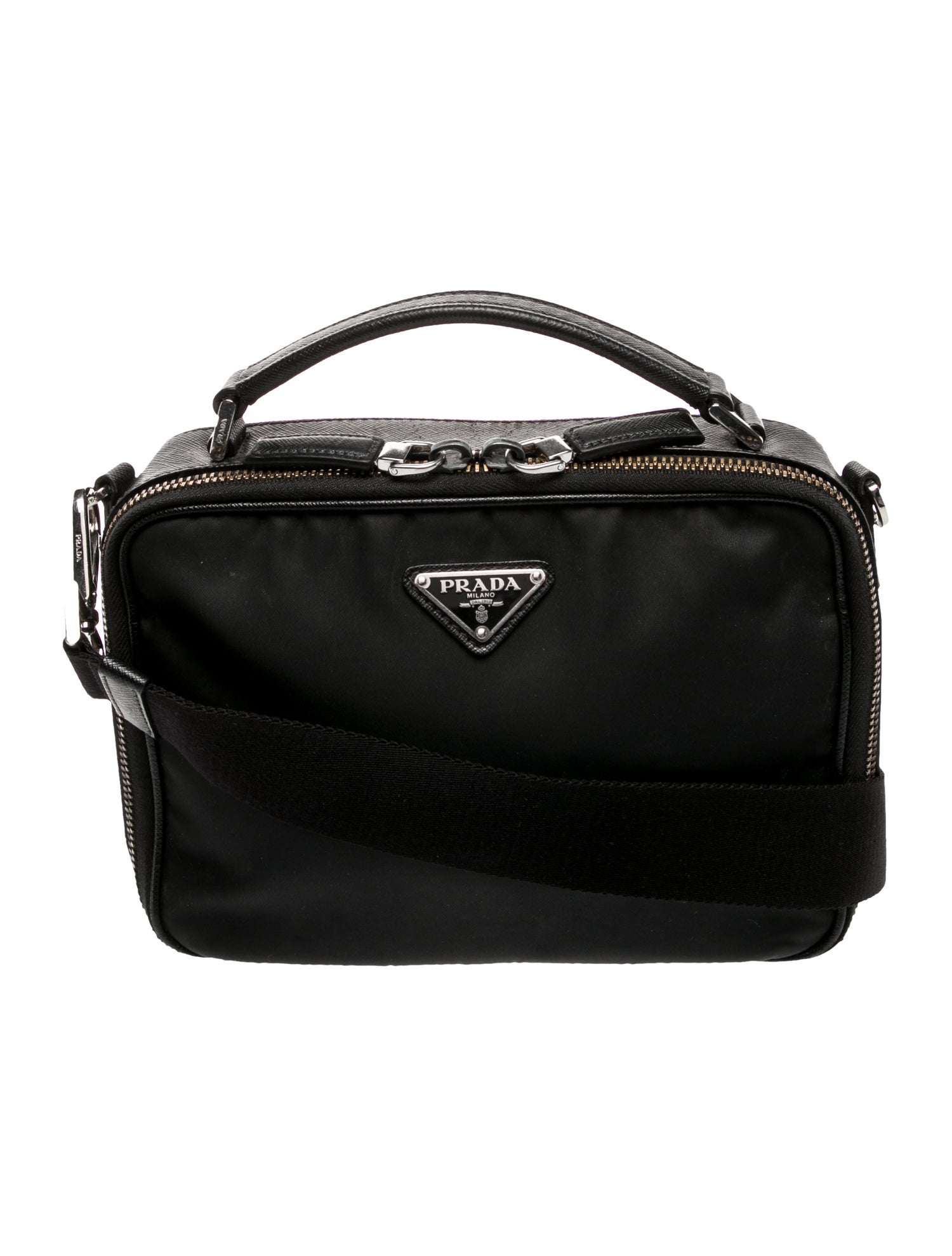 Prada Saffiano Leather Crossbody Bag