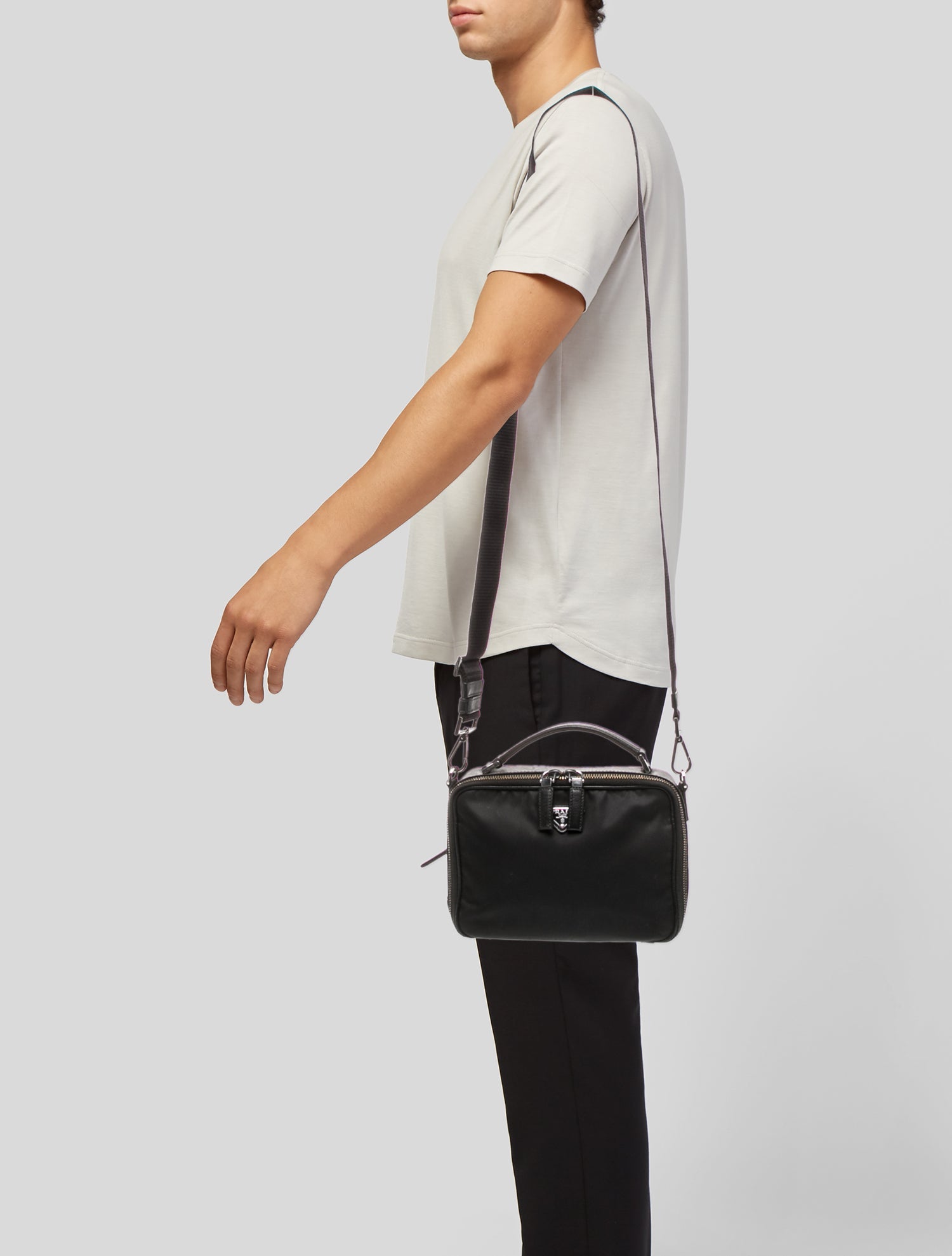 Prada Saffiano Leather Crossbody Bag