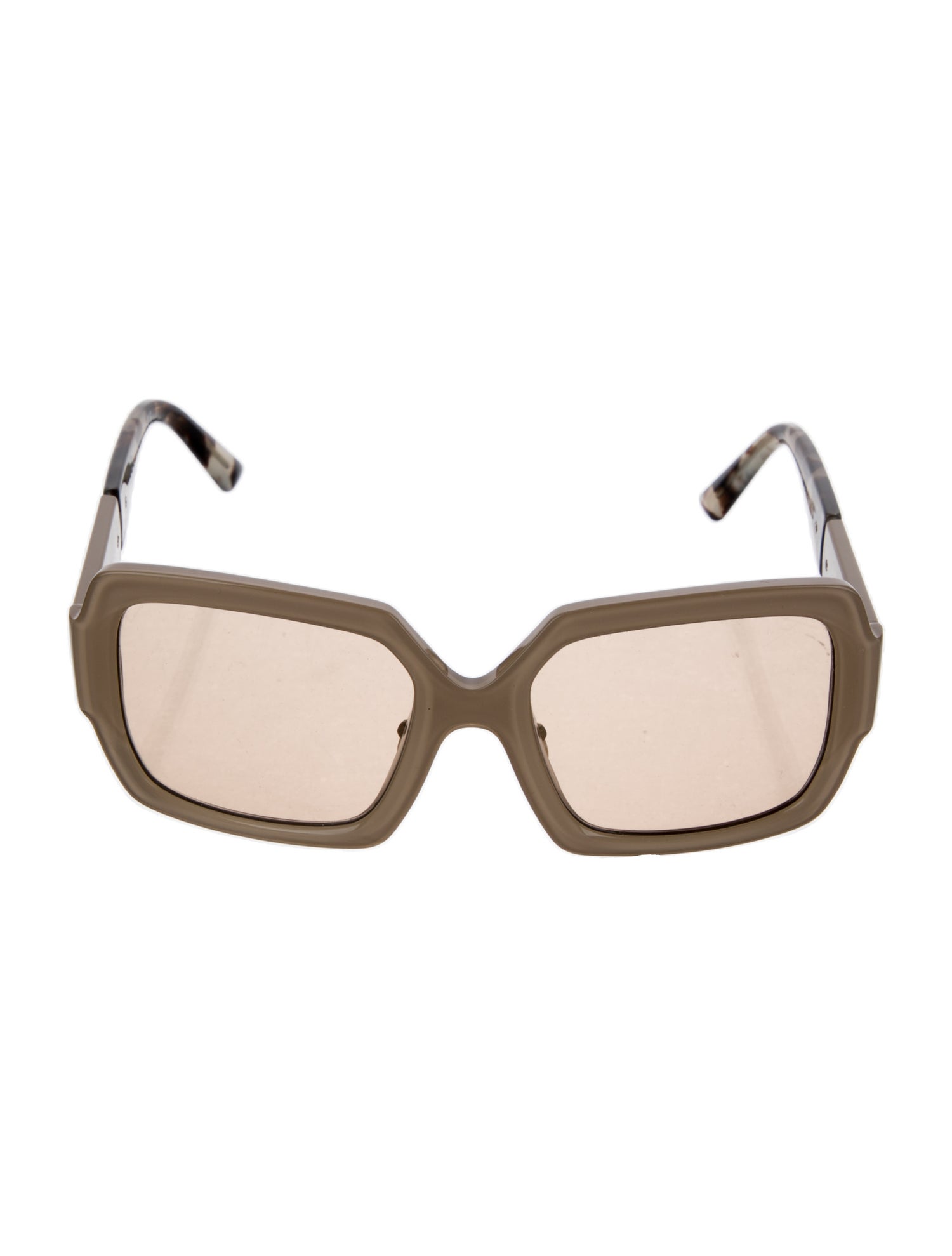 Prada Oversize Tinted Sunglasses