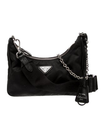 Prada Enameled Metal Triangle Re-Edition 2005