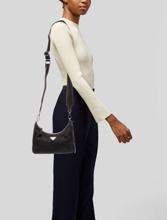 Prada Enameled Metal Triangle Re-Edition 2005