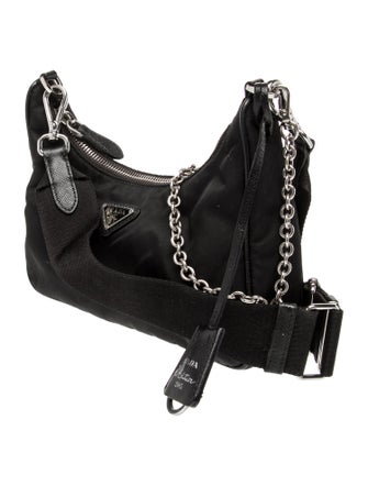 Prada Enameled Metal Triangle Re-Edition 2005