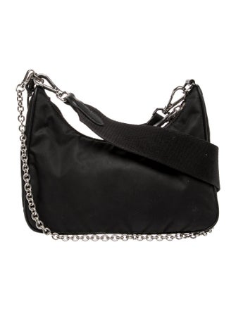 Prada Enameled Metal Triangle Re-Edition 2005