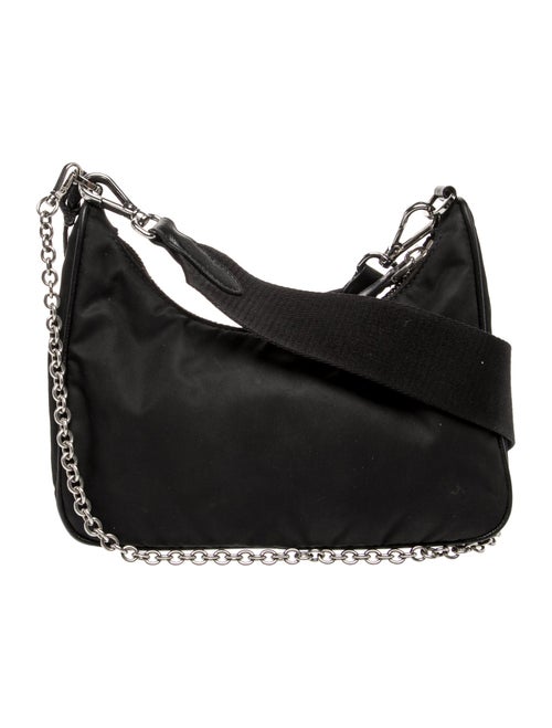 Prada Enameled Metal Triangle Re-Edition 2005