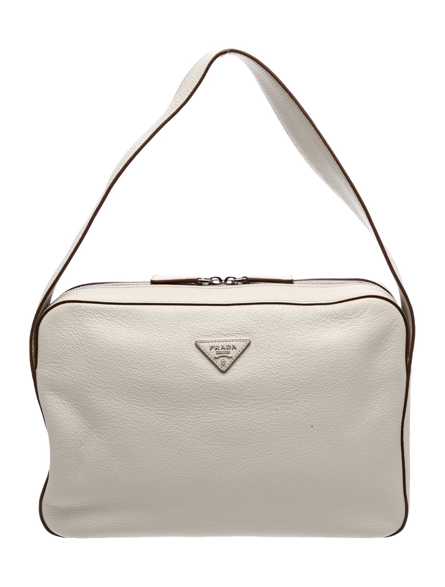 Prada Vitello Daino Leather Vitello Daino Shoulder Bag