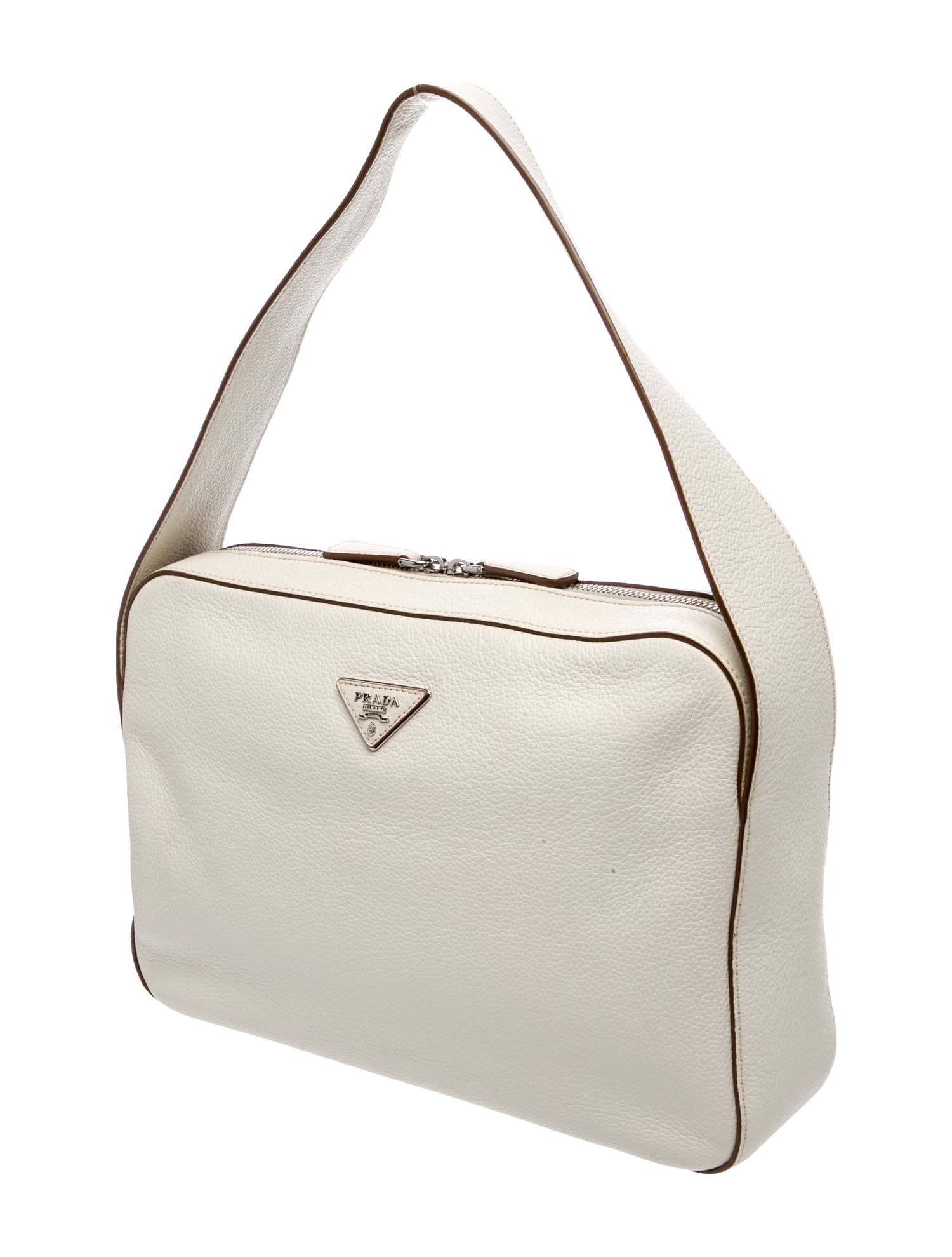 Prada Vitello Daino Leather Vitello Daino Shoulder Bag