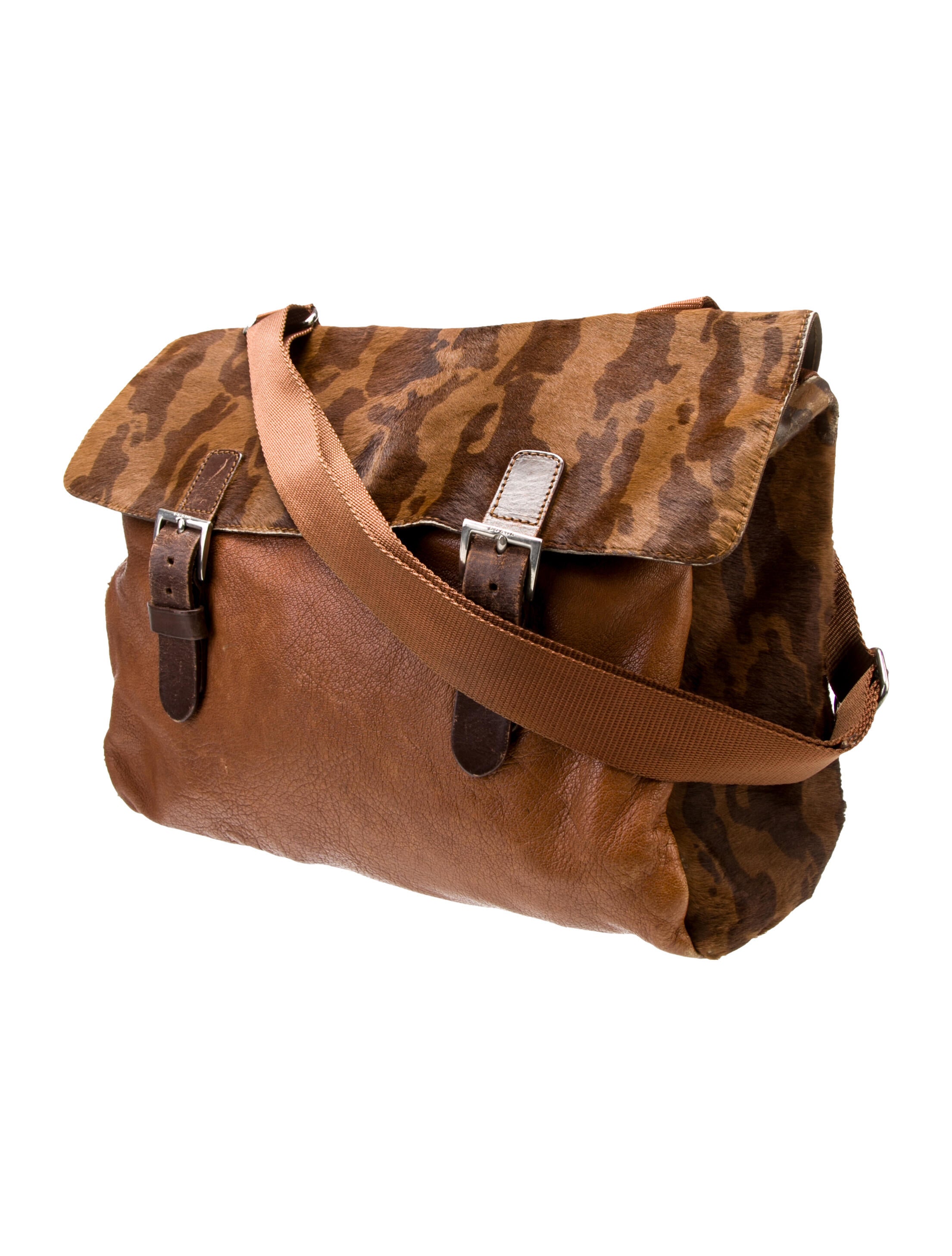 Prada Ponyhair Messenger Bag