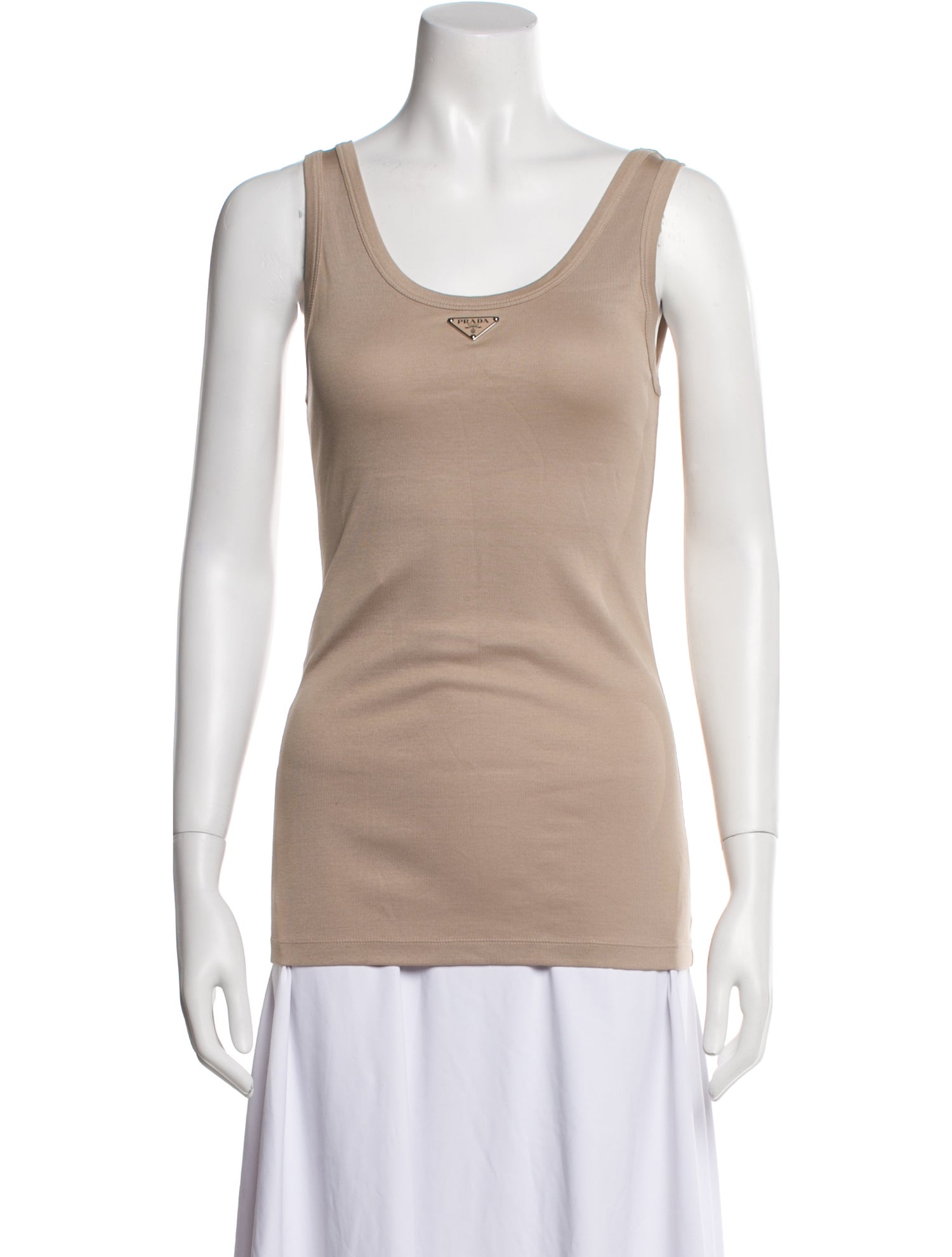 Prada 2024 Scoop Neck Top w/ Tags