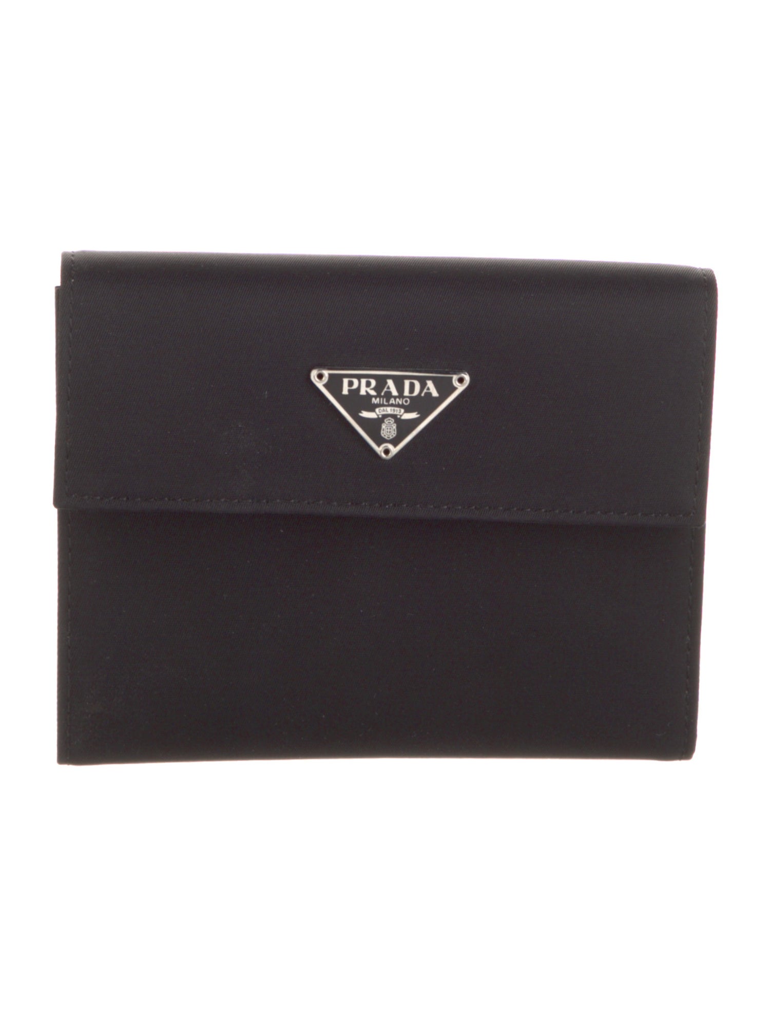 Prada Tessuto Compact Wallet