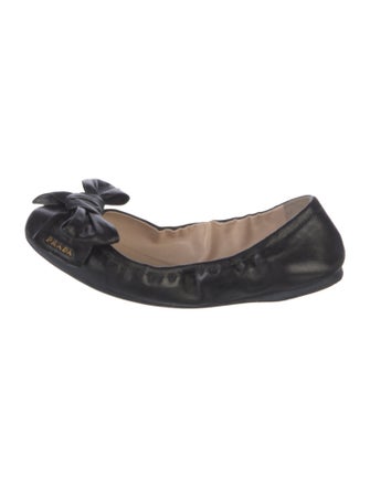 Prada Patent Leather Ballet Flats