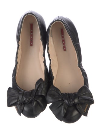 Prada Patent Leather Ballet Flats