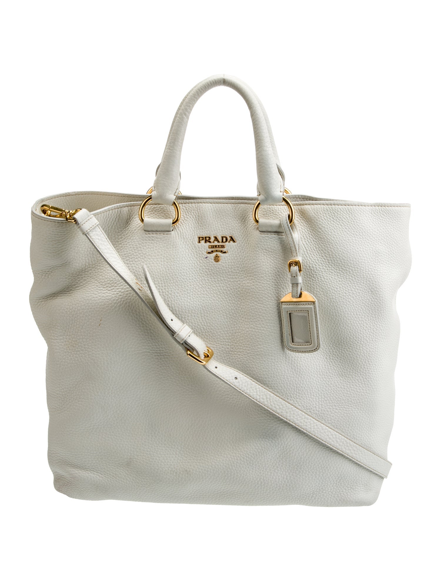 Prada Vitello Daino Leather Tote