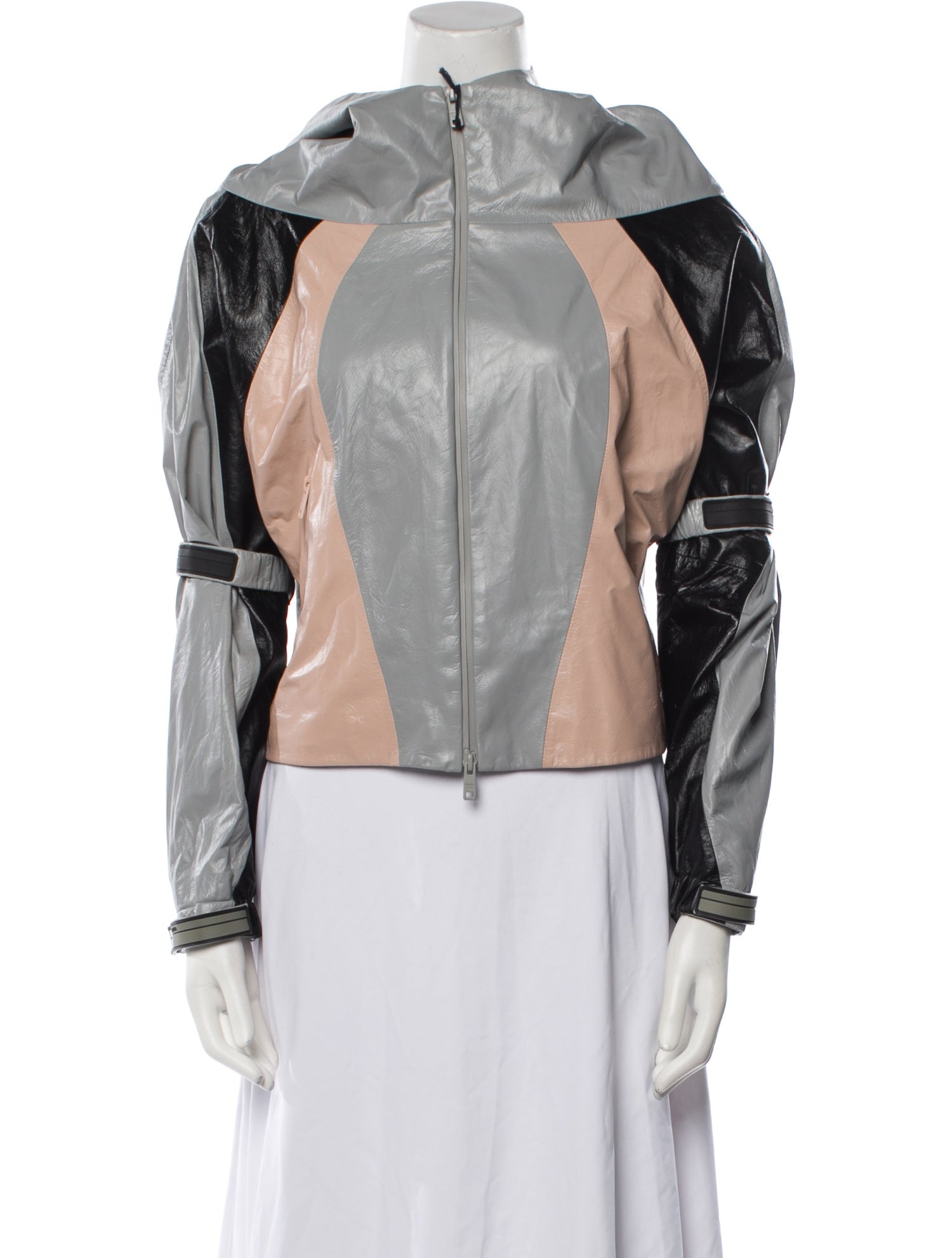 Prada 2018 Leather Biker Jacket