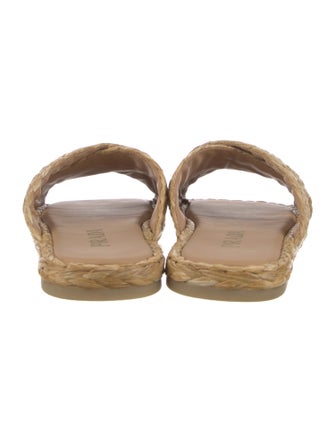 Prada Raffia Espadrilles