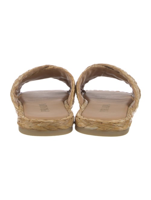 Prada Raffia Espadrilles