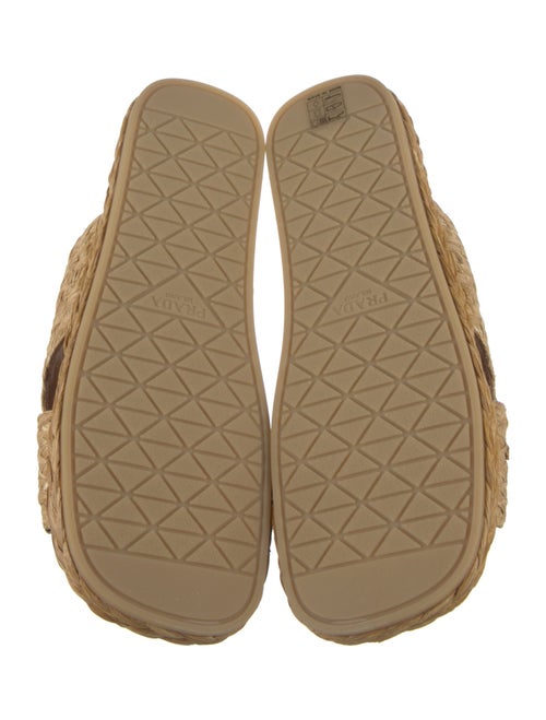Prada Raffia Espadrilles
