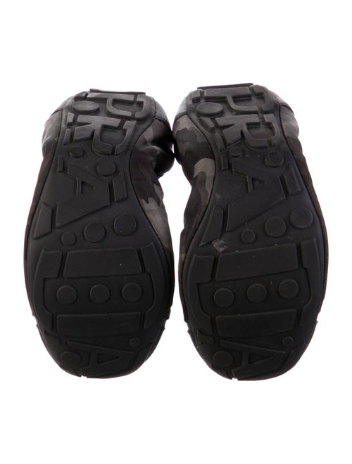 Prada Sport Leather Camouflage Print Ballet Flats