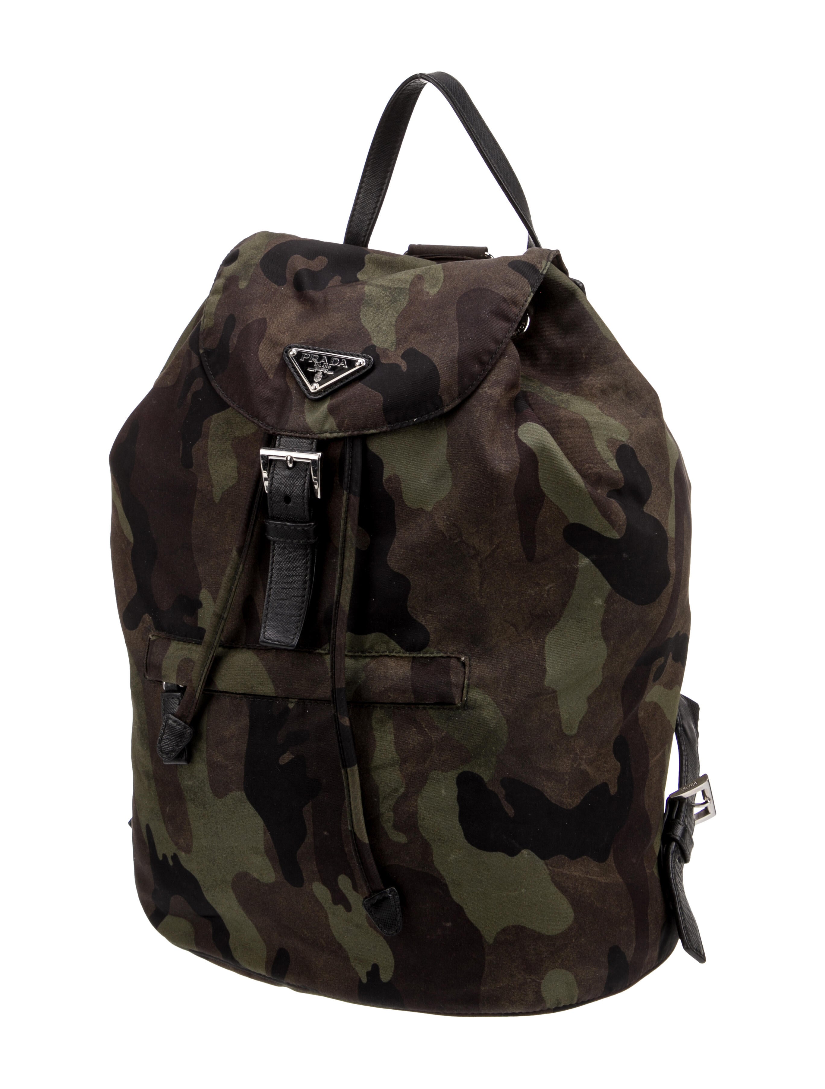 Prada Tessuto Nylon Backpack Vintage