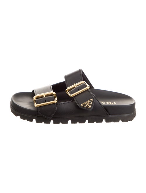 Prada Leather Slides