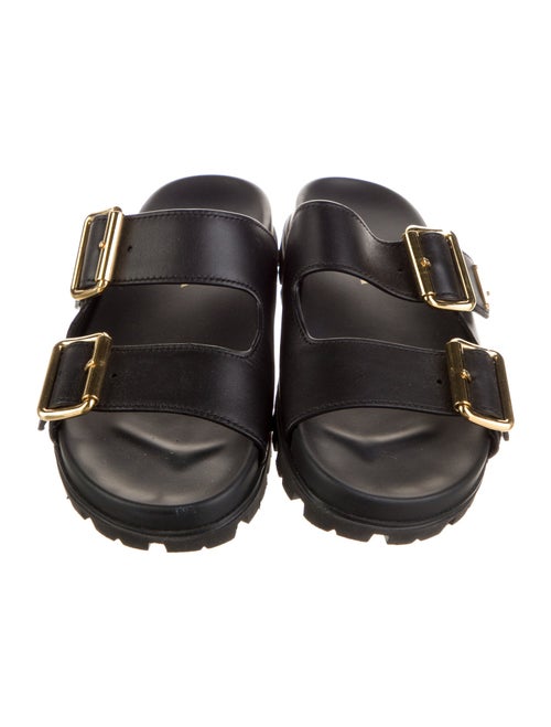 Prada Leather Slides